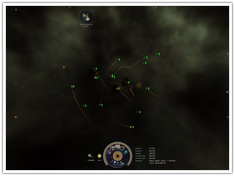 Two Cruisers with Fifteen drones