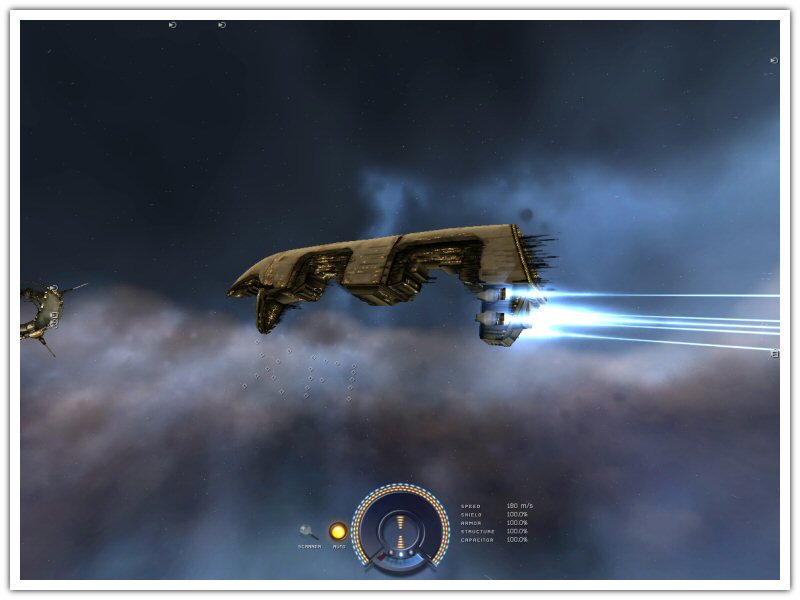 Amarr Cruiser (I promise to research that spelling!)