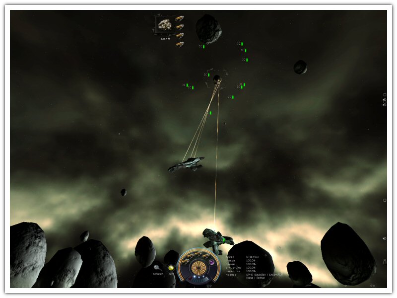 Bullying an asteroid
